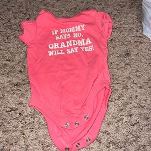 Pink onesie!